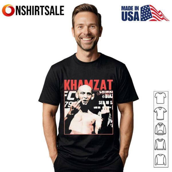 Khamzat Chimaev Middle Finger T-shirt