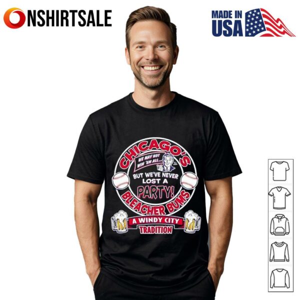 Smack Apparel Bleacher Bums Chicago Baseball T-shirt