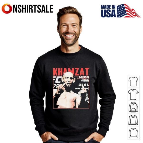 Khamzat Chimaev Middle Finger T-shirt