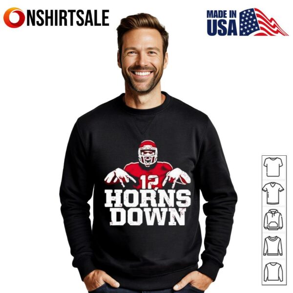 Smack Apparel Horns Down retro T-shirt