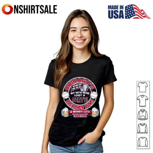Smack Apparel Bleacher Bums Chicago Baseball T-shirt