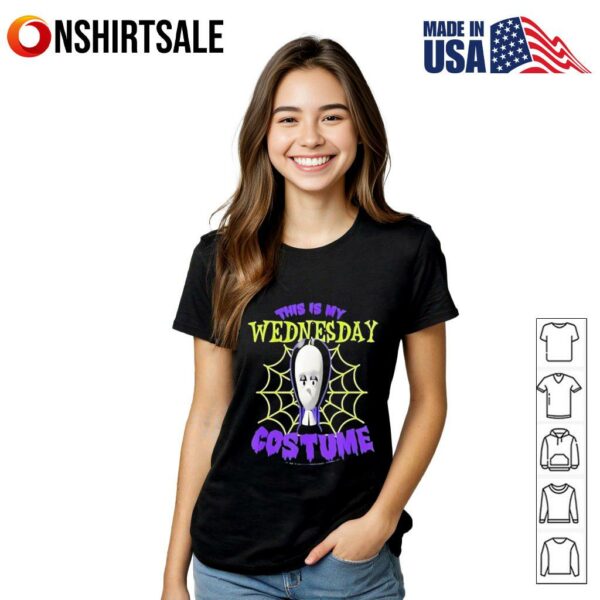 The Addams Family 2 Halloween This Is My Wednesday Costume T-shirt