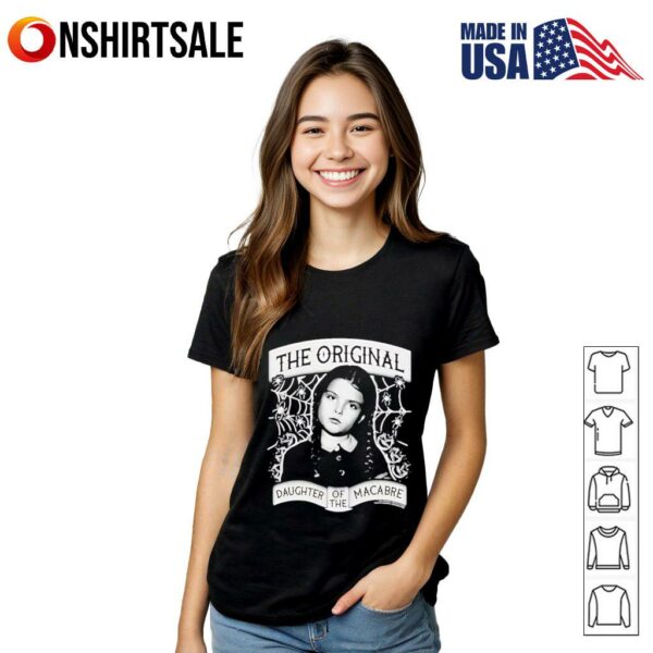 The Addams Family Wednesday Daughter of The Macabre T-shirt
