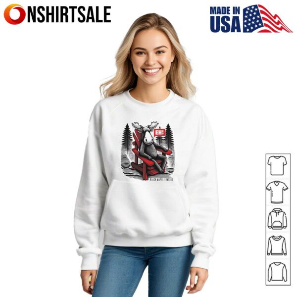 Eh moose and muskoka chair T-shirt