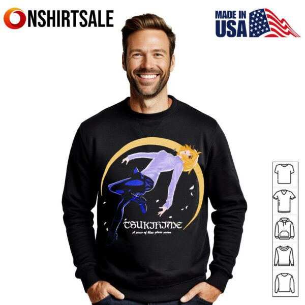 A piece of blue glass moon T-Shirt
