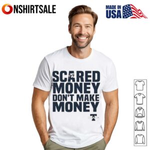 Aaron Rodgers Scared Money Dont Make Money T-Shirt