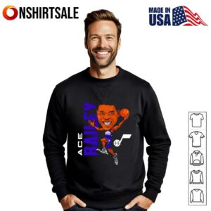 Ace Bailey Utah Jazz Caricature T Shirt 3
