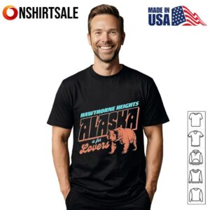 Alaska Is For Lovers Bear T Shirt 1