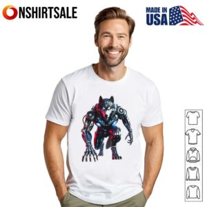 Apex Mech Wolf Robot T-Shirt