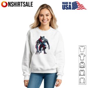 Apex Mech Wolf Robot T Shirt 3
