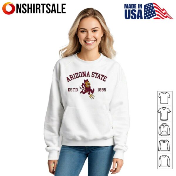 Arizona State Sun Devils Estd 1885 mascot T-Shirt