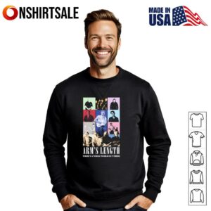 Arms Length theres a whole world out there T Shirt 3