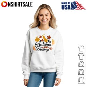 Autumn Blessings Christian Fall Decor Faith T Shirt 3