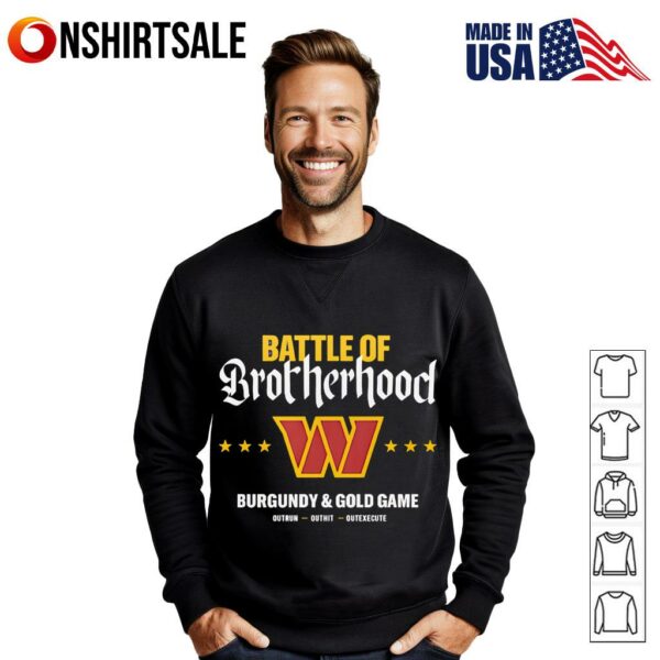 Battle of the Brotherhood Washington Commanders T-Shirt