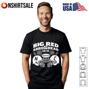 Big Red Arrowhead Football Nebraska vs Cincinnati T-Shirt