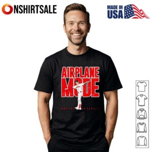 Boston Red Sox Roman Anthony Airplane Mode baseball T-Shirt