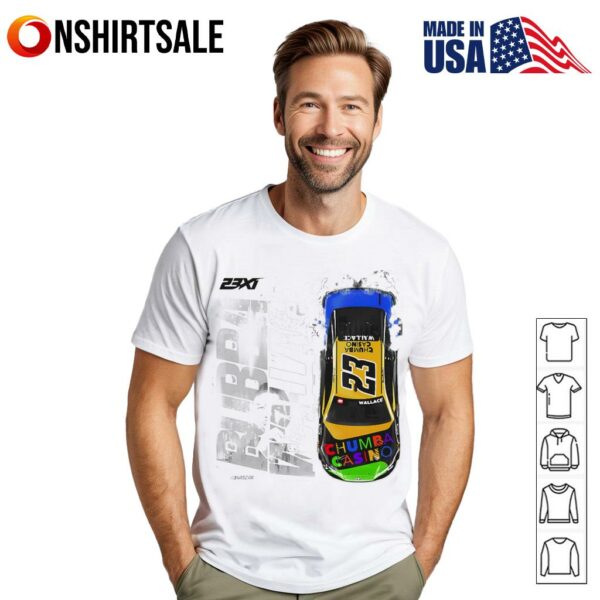 Bubba Wallace 23XI Racing Chumba Casino Car T-Shirt