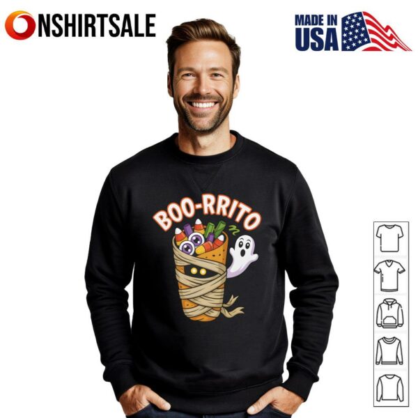 Burrito Ghost Halloween T-Shirt