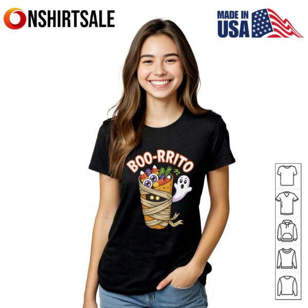 Burrito Ghost Halloween T-Shirt