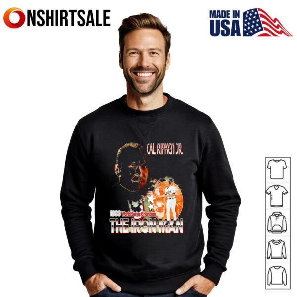 Cal Ripken Jr 1983 World Series Champion the Iron Man T-Shirt