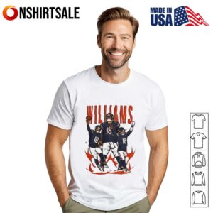 Caleb Williams Cartoon Style Chicago Football T-Shirt