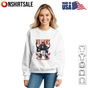 Caleb Williams Cartoon Style Chicago Football T Shirt 3