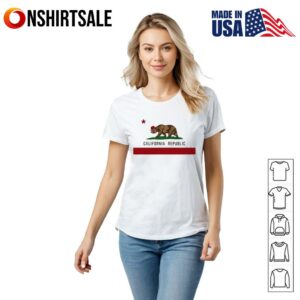 California Republic MAGA Bear T Shirt 2