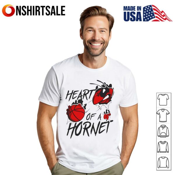 Charlotte Hornets heart of a hornet T-Shirt