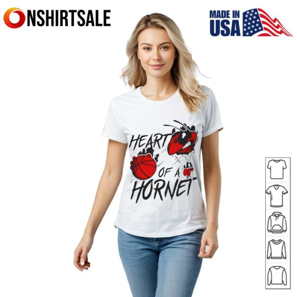 Charlotte Hornets heart of a hornet T-Shirt