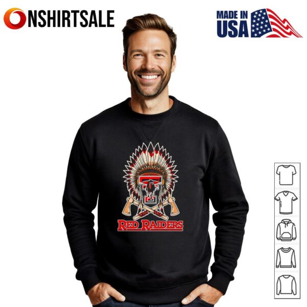 Chief headdress Texas Tech Red Raiders T-Shirt
