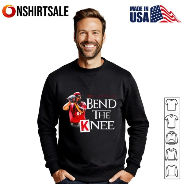 Cincinnati Reds Bend the Knee Tony Santillan T-Shirt
