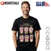 Drummer Skeleton Men Boys Drum Set T-Shirt