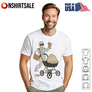 Cool Mummy Halloween Funny T-Shirt