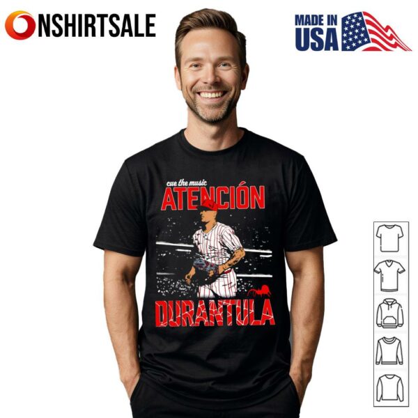 Cue The Music Atencion Durantula T-Shirt