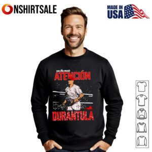 Cue The Music Atencion Durantula T Shirt 3