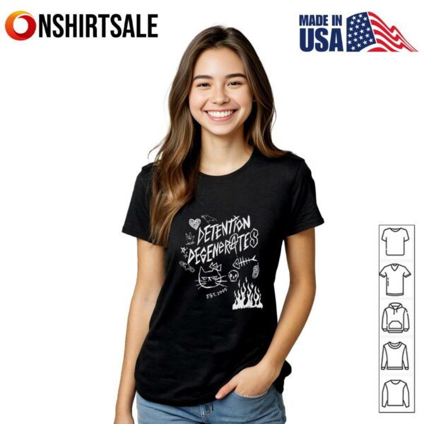 Detention Degenerates est 2005 T-Shirt