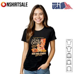 Dog cement T Shirt 2