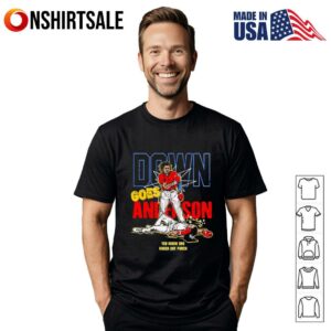 Down Goes Anderson T Shirt 1