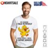 Duck Some People Need A Shock Collar And I Need The Remote T-Shirt