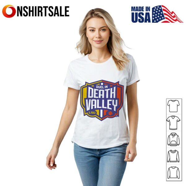 Duel In Death Valley Clemson Tigers vs LSU Tigers T-Shirt