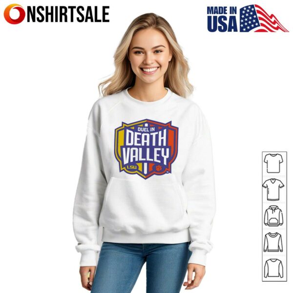 Duel In Death Valley Clemson Tigers vs LSU Tigers T-Shirt