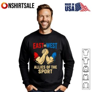 East vs West allies of the sport T Shirt 2