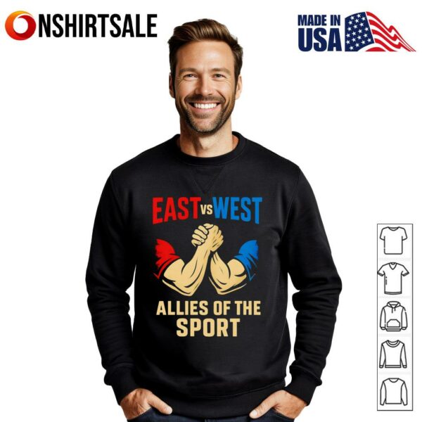 East vs West allies of the sport T-Shirt