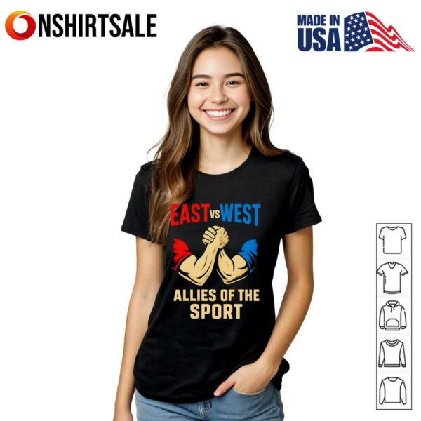 East vs West allies of the sport T-Shirt