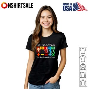 Ed Sheeran the Mathematics tour T Shirt 2