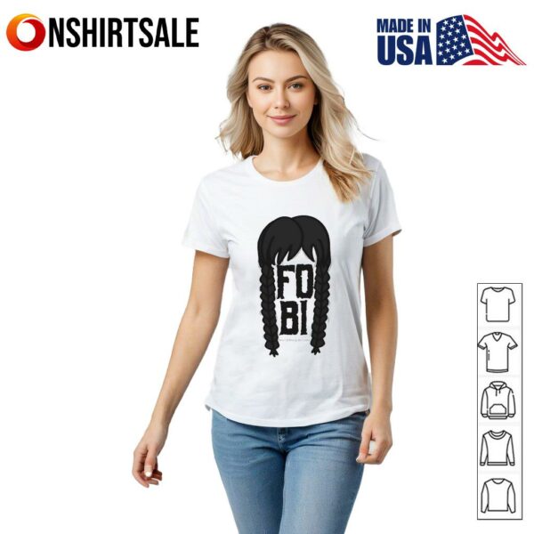 FOBI Fear of Being Included Wednesday Addams T-shirt