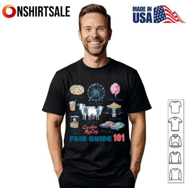 Fair Guide 101 Market Festival Foods And Games T-Shirt