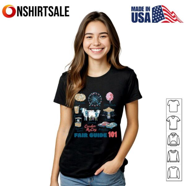 Fair Guide 101 Market Festival Foods And Games T-Shirt