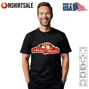 Fallout nukaworld logo graphic T-Shirt