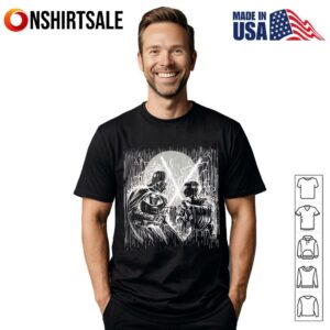 Father and Son Under the Rain T-Shirt